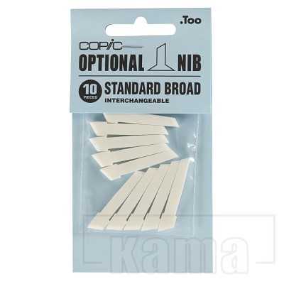 Copic standard broad nib, 10/pak