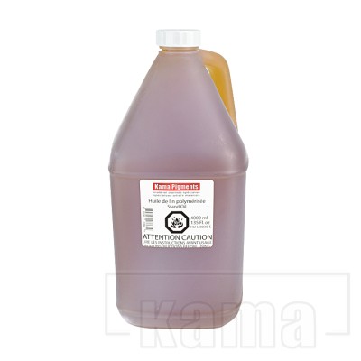 HU-LI0030-E, Huile de lin polymérisée (Stand oil)