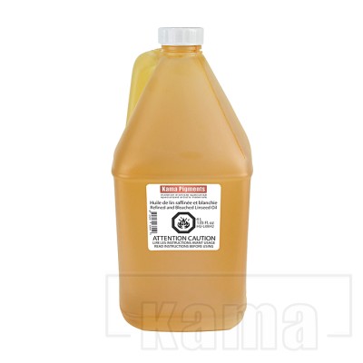 Refined and Bleached Linseed Oil, 4 L