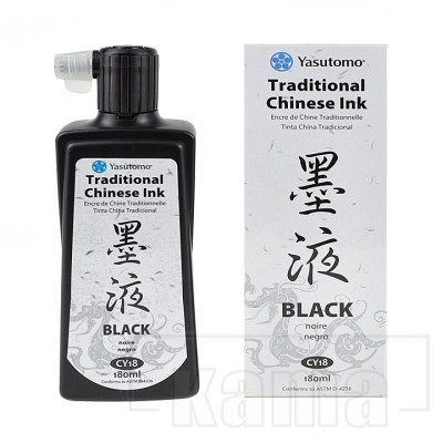 Chinese Ink, black, 180 ml